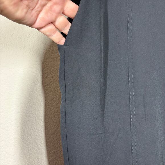 Mondetta 10 High Rise Comfort Stretch Dress Pants Black Ankle Length Pockets - Picture 5 of 8